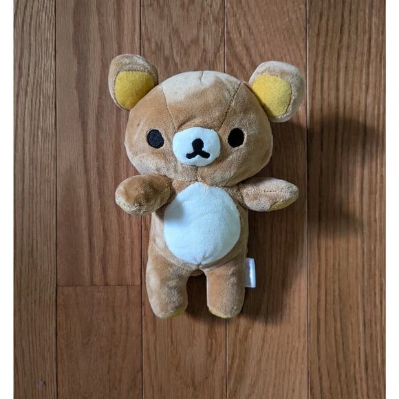 2013 Rilakkuma Plush Small 9" with zipper back - Picture 1 of 2